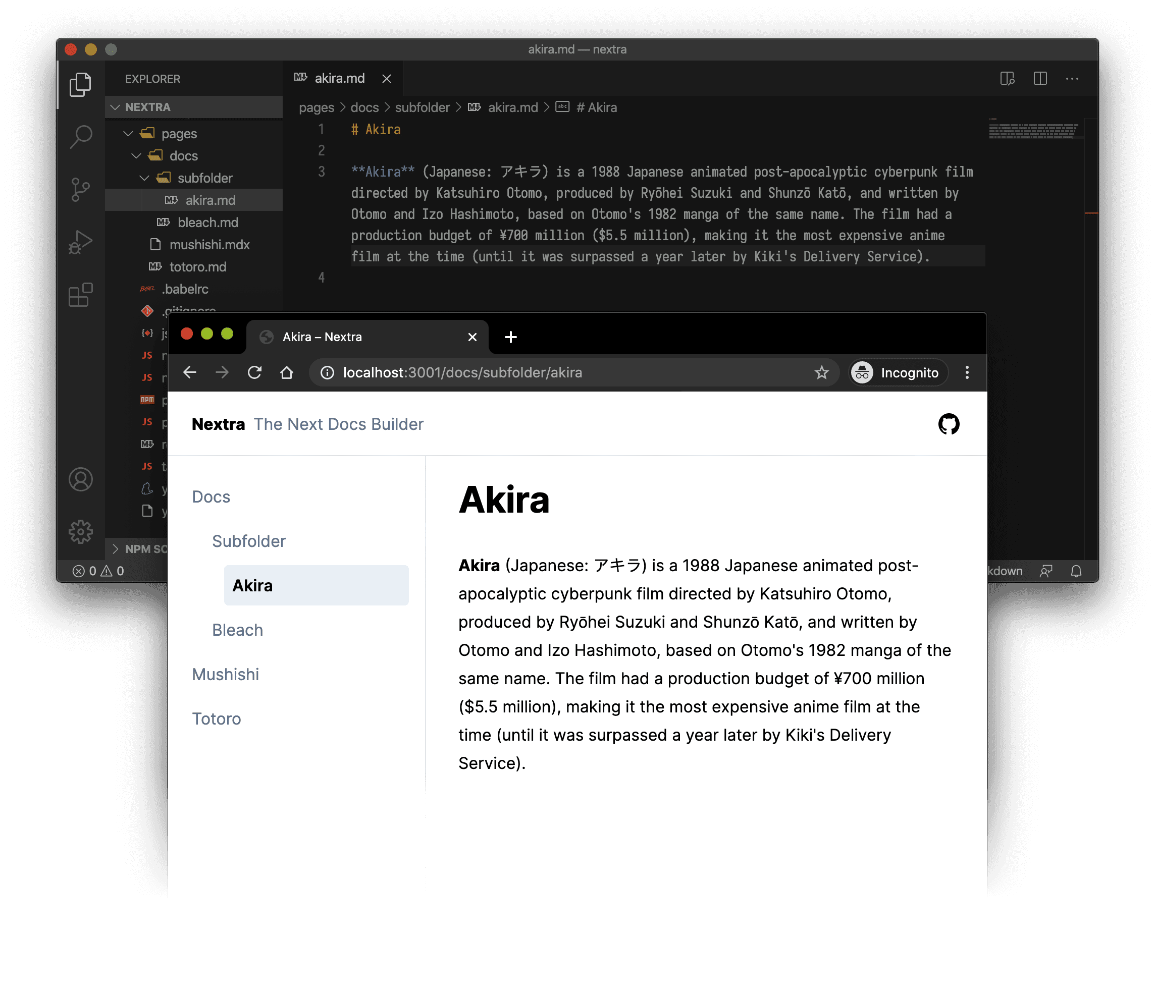Veltix Dashboard Example